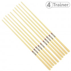 Barre Technique Haltéro en Bois - Lot de 10 - 4TRAINER