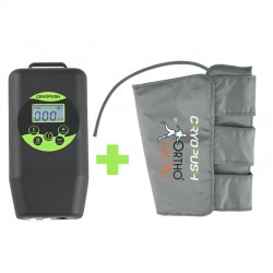 CRYOPUSH® - Récupération Sportive Pack de Froid - Pompe et Protections Compression Inclus