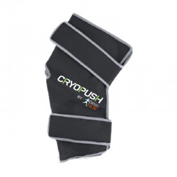 CRYOPUSH® - Récupération Sportive Pack de Froid - Pompe et Protections Compression Inclus