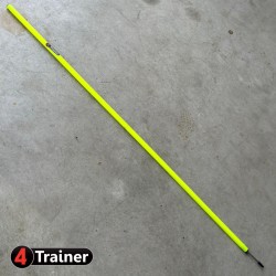 PIQUETS SLALOM - Pointe Acier Jaune - LOT DE 5 - 180cm - 4TRAINER