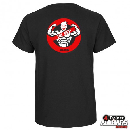 T-shirt NO REP - Version Rouge - 4TRAINER x ALLBARS