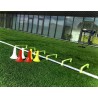 Echelle de rythme surélevée 2,2 m - 10 Haies - 4Trainer