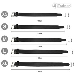Ceinture de Force en Cuir - HALTÉROPHILIE - 4TRAINER