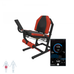 Machine de Musculation Quadriceps à Résistance Pneumatique