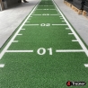 PISTE EN GAZON - 10 x 1 m - CURLED – Poils Courts
