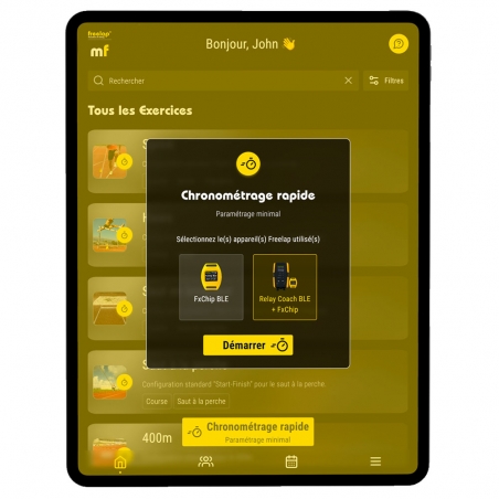 TX CHIP BLE 2025 - FREELAP® - Athlétisme : Transpondeur Bluetooth®