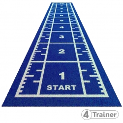 PISTE EN GAZON - Largeur 2 m - Poils Courts - Bleu