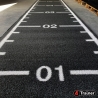 PISTE EN GAZON - Largeur 1 m - Poils Courts - Noir