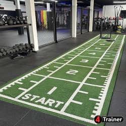 PISTE EN GAZON - Largeur 2 m - Poils Courts - Vert