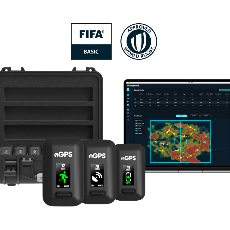 Pack GPS ÉQUIPE PITCHERO - 1 an d'abonnement offert + Valise de chargement