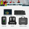 Pack GPS ÉQUIPE PITCHERO - 1 an d'abonnement offert + Valise de chargement