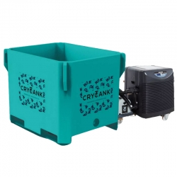 CRYOTANK - Bain Froid - Small (2 Athlètes Max.) - Thermorégulateur Inclus
