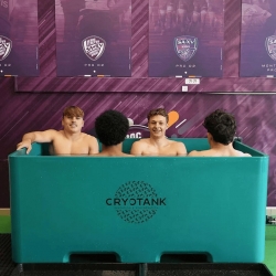 CRYOTANK - Bain Froid & Chaud - Large (6 Athlètes Max.) - Thermorégulateur Inclus