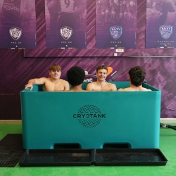 CRYOTANK - Bain Froid & Chaud - Large (6 Athlètes Max.) - Thermorégulateur Inclus