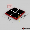AIRFLOOR™ - Tapis Gonflable de Proprioception - 1,5 X 1,5 m - 4TRAINER