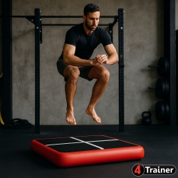 AIRFLOOR™ - Tapis Gonflable de Proprioception - 1,5 X 1,5 m - 4TRAINER