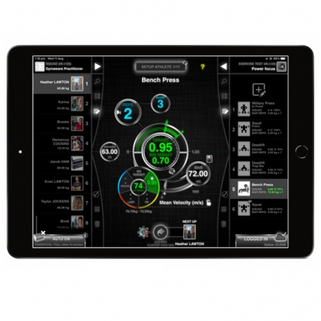 GymAware - Analyseur de Puissance Musculaire