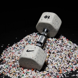 HALTÈRES NIKE GRIND - 1KG à 22,5KG - par Paire (x2) - GRIS - NIKE STRENGTH