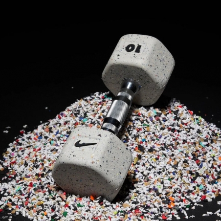 HALTÈRES NIKE GRIND - 1KG à 22,5KG - par Paire (x2) - GRIS - NIKE STRENGTH
