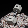 HALTÈRES NIKE GRIND - 1KG à 22,5KG - par Paire (x2) - GRIS - NIKE STRENGTH
