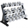 HALTÈRES NIKE GRIND - 1KG à 22,5KG - par Paire (x2) - GRIS - NIKE STRENGTH