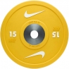 DISQUE BUMPER HALTÉRO - Uréthane - 15KG - JAUNE - NIKE STRENGTH