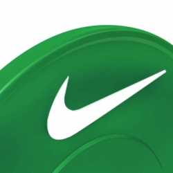 DISQUE BUMPER HALTÉRO - Uréthane - 10KG - VERT - NIKE STRENGTH