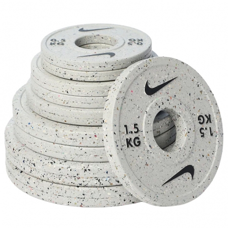 DISQUE DE CHARGE NIKE GRIND HALTÉRO - 0,5KG à 2,5KG - par Paire (x2) - NIKE STRENGTH