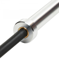 BARRE D'HALTÉROPHILIE - Nike 1972 Power Bar - 20KG - Black Chrome - NIKE STRENGTH