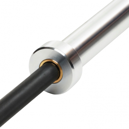 BARRE D'HALTÉROPHILIE - Nike 1972 Power Bar - 20KG - Black Chrome - NIKE STRENGTH