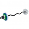 BARRE D'HALTÉROPHILIE - Nike Curl Bar - 10KG - Black Chrome - NIKE STRENGTH