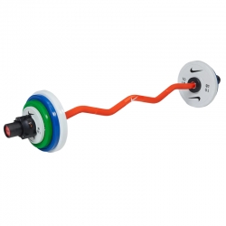 BARRE D'HALTÉROPHILIE - Nike Shield Curl Bar - 10KG - NIKE STRENGTH