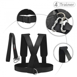 HARNAIS DE RÉSISTANCE - Sangle 1,60m pour Sled - 4TRAINER
