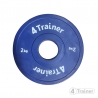 Mini Disque Olympique - Bumper - 2KG - 4TRAINER