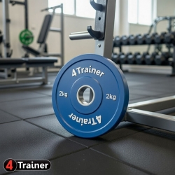 Mini Disque Olympique - Bumper - 2KG - 4TRAINER