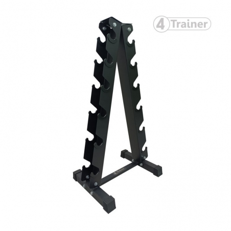 PACK HALTÈRES - 1 à 10KG avec Rack - 6 Paires - 4TRAINER | Musculation