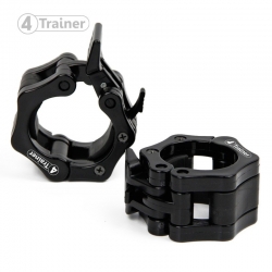 PACK BUMPER PLATES 100KG - Disques Olympiques 50mm - 4 Paires (5, 10, 15, 20 kg) + Clips Offerts - 4TRAINER