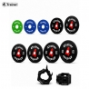 PACK BUMPER PLATES 160KG - Disques Olympiques 50mm - (1, 2x2, 5, 10, 15, 20, 25kg) + Clips Offerts - 4TRAINER