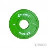 PACK BUMPER PLATES 160KG - Disques Olympiques 50mm - (1, 2x2, 5, 10, 15, 20, 25kg) + Clips Offerts - 4TRAINER