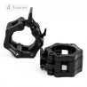 PACK BUMPER PLATES 160KG - Disques Olympiques 50mm - (1, 2x2, 5, 10, 15, 20, 25kg) + Clips Offerts - 4TRAINER