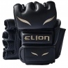 Gants mma elion uncage - ( cuir skintex ) - noir & or