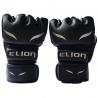 Gants mma elion uncage - ( cuir skintex ) - noir & or