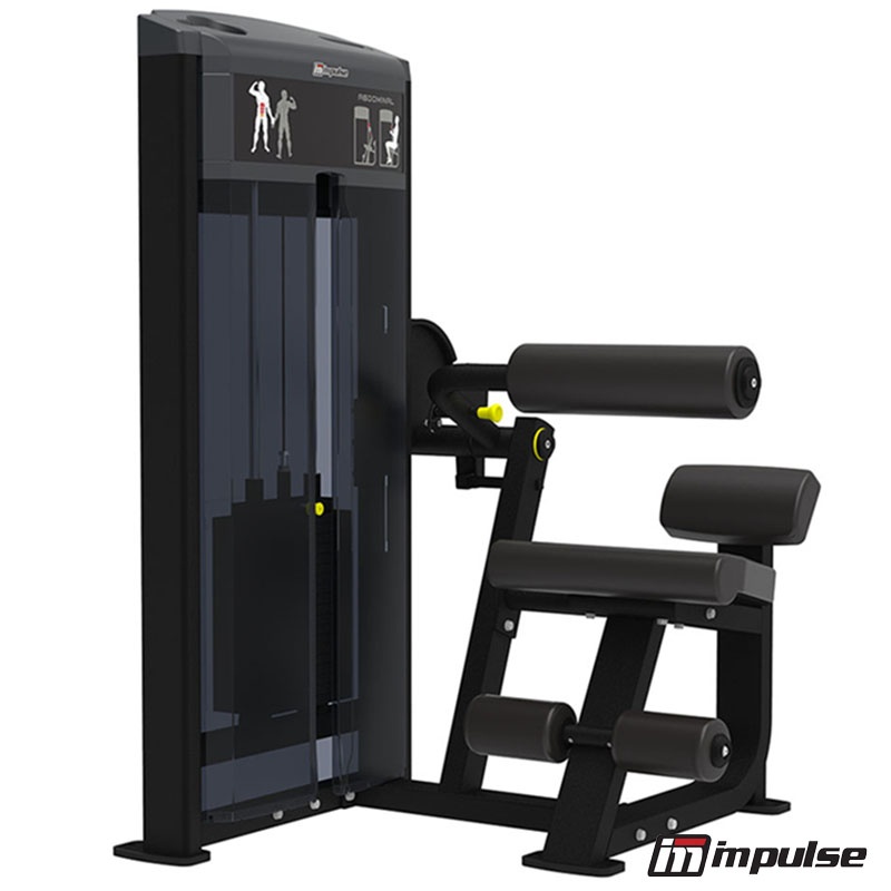 ABDOMINAUX - Machine à Charge Guidée - Professionnel - IMPULSE FITNESS