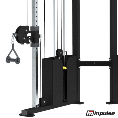 DOUBLIE POULIE - Machine à Charge Guidée - Professionnel - IMPULSE FITNESS