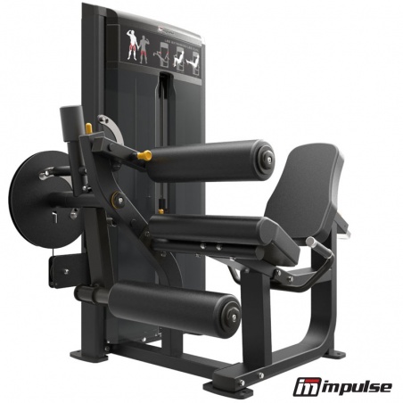 QUADRICEPS ISCHIOS - Machine à Charge Guidée - Professionnel - IMPULSE FITNESS