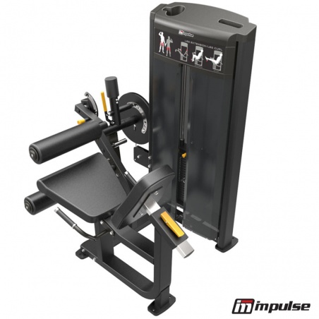 QUADRICEPS ISCHIOS - Machine à Charge Guidée - Professionnel - IMPULSE FITNESS