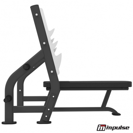 DÉVELOPPÉ COUCHÉ - Banc de Musculation - Professionnel - IMPULSE FITNESS