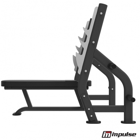 DÉVELOPPÉ COUCHÉ - Banc de Musculation - Professionnel - IMPULSE FITNESS