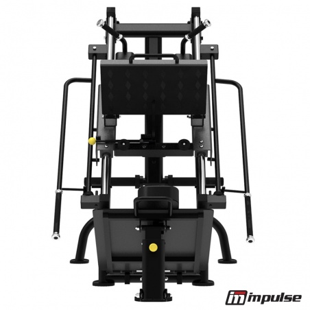 HACK SQUAT : Presse 45° - Banc de Musculation - Professionnel - IMPULSE FITNESS