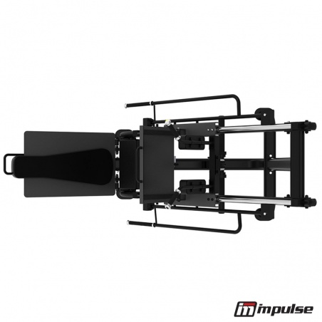 HACK SQUAT : Presse 45° - Banc de Musculation - Professionnel - IMPULSE FITNESS